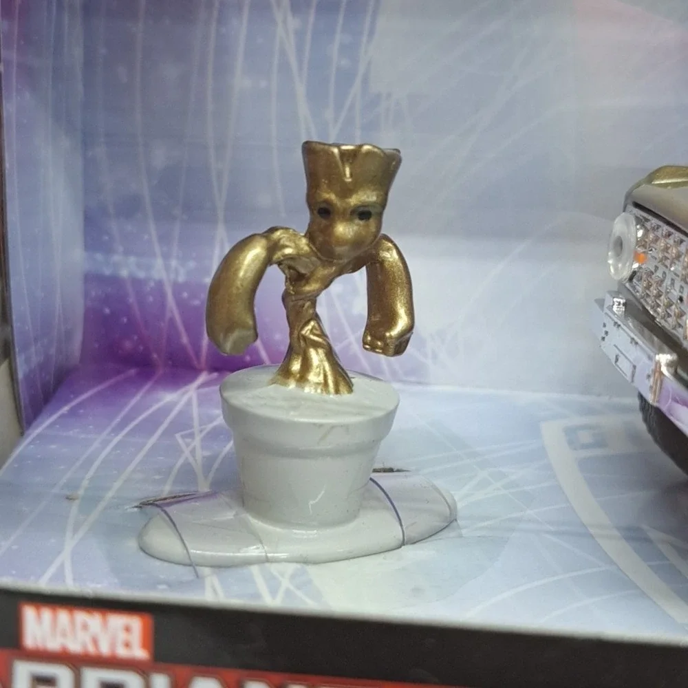Guardians of the Galaxy Groot Figure 1973 Ford Bronco 1:32 Jada 34415 253223018